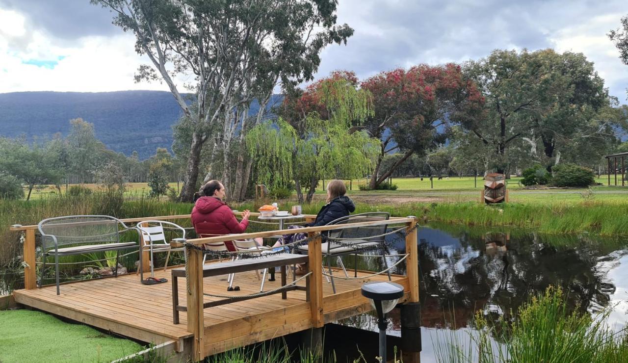 Halls Haven Holiday Units Halls Gap Esterno foto